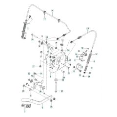 Husqvarna Mz52 - Parking Brake