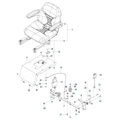 Husqvarna Mz5424Sr - Seat