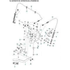 Husqvarna Mz54 - Parking Brake