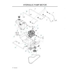 Husqvarna Mz6125 - Hydraulic Pump