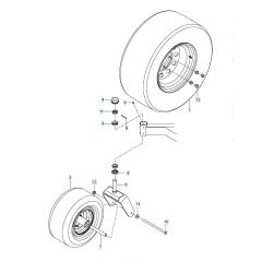 Husqvarna Mz61 - Wheels & Tyres