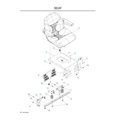 Husqvarna Mz7227 - Seat