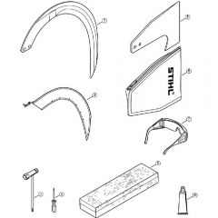 Genuine Stihl PC70 / P - Tools, Extras