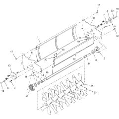 Countax Pgc - - 08 Scarifier Cassette Assy