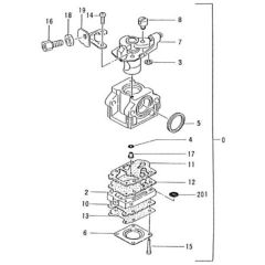 Tanaka PM-32 - Carburettor