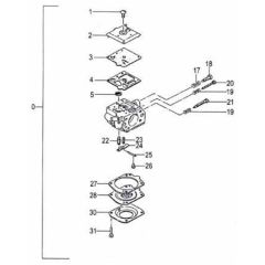 Tanaka PM-45 - Carburettor