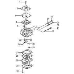 Tanaka PM-55 - Carburettor