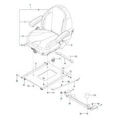 Husqvarna Pz29 Dce - Seat