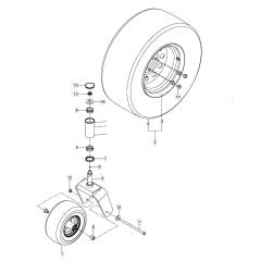 Husqvarna Pz29 - Wheels & Tyres