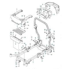 Husqvarna Pz60 - Frame