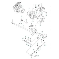 Husqvarna Pz60 - Parking Brake