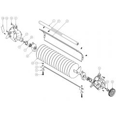 Allett Lawn Brush Cartridge 17