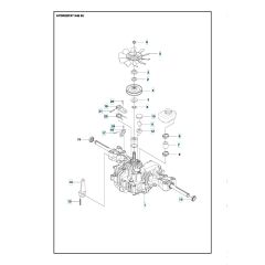 Husqvarna R214 C - Transmission