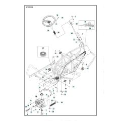 Husqvarna RC 318T - Steering