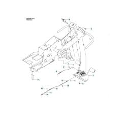 Husqvarna RIDER 11C - Pedals