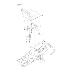 Husqvarna RIDER 11C - Seat