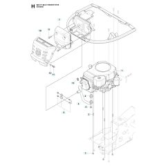 Husqvarna RIDER 155 - Engine