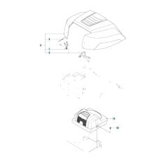 Husqvarna RIDER 15T - Cover