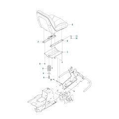 Husqvarna RIDER 15T - Seat