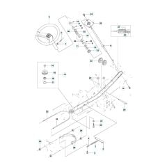 Husqvarna RIDER 15T - Steering