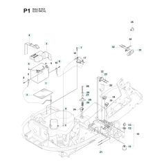 Husqvarna RIDER 15V2 - Electrical