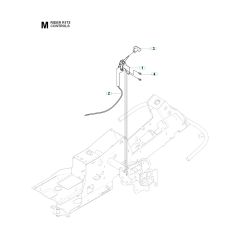 Husqvarna RIDER 175 - Controls