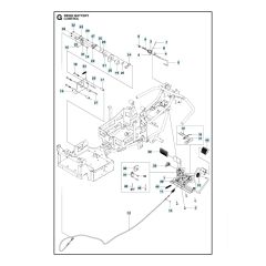 Husqvarna RIDER BATTERY - Controls