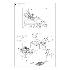 Husqvarna RIDER BATTERY - Electrical