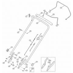Genuine Stihl RM253.0 T / A - Handle