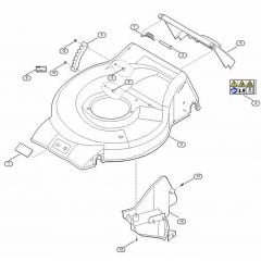 Genuine Stihl RM253.1 T / B - Housing