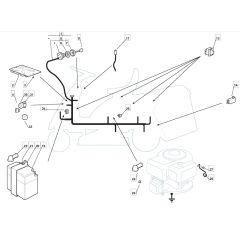 RM28 H - 2009 - 2T1534433/09G - Mountfield Ride On Mower Electrics Diagram