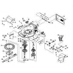 Cobra RM53SPH - TN2160SXARH Deck Diagram