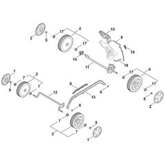 Stihl RMA253.3 - Chassis - Parts Diagram