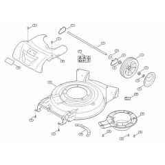 Genuine Stihl RMA2.0 RT / C - Housing, rear axle