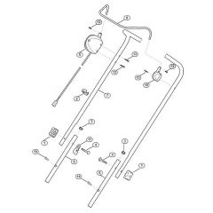 Genuine Stihl RMA339 / A - Handle