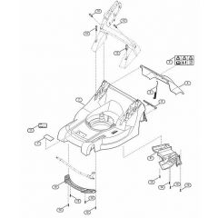 Genuine Stihl RMA443 C / B - Housing