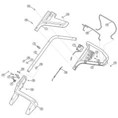 Genuine Stihl RMA448.0 TC / A - Handle