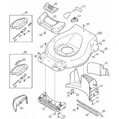 Genuine Stihl RMA510 / A - Mower housing