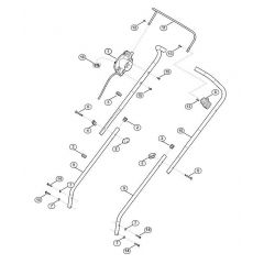 Genuine Stihl RME235.0 / A - Handle