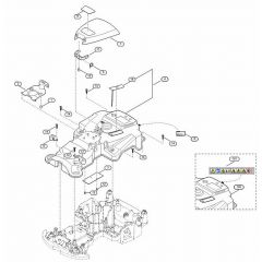 Genuine Stihl RMI422.0 P / B - Housing upper part