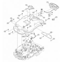 Genuine Stihl RMI632.0 PC / B - Housing upper part