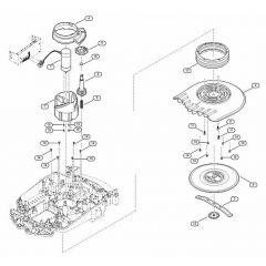 Genuine Stihl RMI632.1 / D - Mowing deck, height adjustment