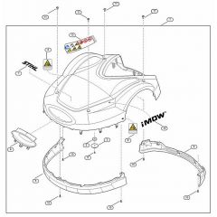 Genuine Stihl RMI632.1 P / A - Machine cover