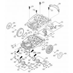 Genuine Stihl RMI632.1 PC / C - Lower housing, chassis