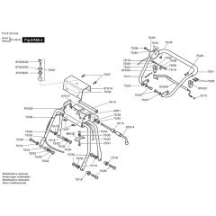 Atco Royale 30 IC - F016310642 - Handle Assembly