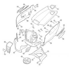 Genuine Stihl RT5097.0 / D - Engine hood