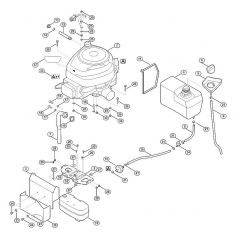 Genuine Stihl RT5097.0 / H - Engine, tank