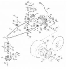 Genuine Stihl RT5097.0 / I - Gearbox, rear wheel, blade clutch