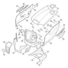 Genuine Stihl RT5097.0 Z / D - Engine hood