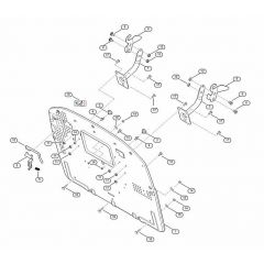 Genuine Stihl RT5097.1 / G - Back panel